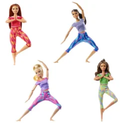 Barbie Movimiento Sin Límites Articulada Morena Con Ropa Deportiva De Juguete -Niños Juguetes Tienda barbie movimiento sin limites articulada morena con ropa deportiva de juguete 6