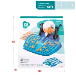Bingo 90 Bolas Y 48 Cartones -Niños Juguetes Tienda cb games bingo 90 bolas y 48 cartones 6