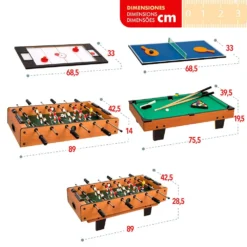 Mesa Multijuegos -Niños Juguetes Tienda cb games mesa multijuegos 3