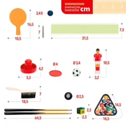 Mesa Multijuegos -Niños Juguetes Tienda cb games mesa multijuegos 4