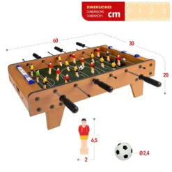 Futbolín Madera Sobremesa -Niños Juguetes Tienda color baby futbolin madera sobremesa 5