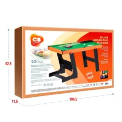 Mesa Billar Americano Plegable Base Plegable -Niños Juguetes Tienda color baby mesa billar americano plegable base plegable 6