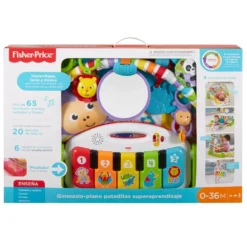 Fisher Price Gimnasio Piano Pataditas Superaprendizaje Manta De Juego -Niños Juguetes Tienda fisher price gimnasio piano pataditas superaprendizaje manta de juego 6