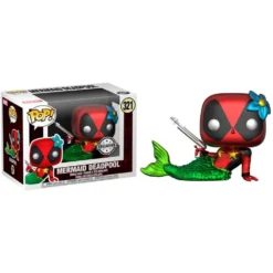 FUNKO POP Marvel Deadpool Sirena Con Camiseta -Niños Juguetes Tienda funko pop marvel deadpool sirena con camiseta 2
