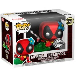 FUNKO POP Marvel Deadpool Sirena Con Camiseta -Niños Juguetes Tienda funko pop marvel deadpool sirena con camiseta 3