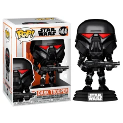 FUNKO POP Star Wars Mandalorian Dark Trooper Battle -Niños Juguetes Tienda funko pop star wars mandalorian dark trooper battle 2