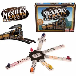 Mexican Train Domino Español -Niños Juguetes Tienda goliath bv mexican train domino espanol 2