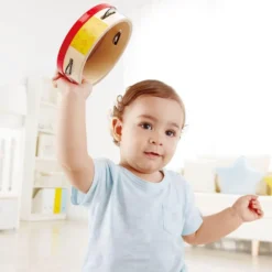 Hape Pandereta Tap-Along Tambourine -Niños Juguetes Tienda hape pandereta tap along tambourine 2