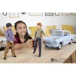 Harry Potter Figura Harry Y Ron Con Coche Volador -Niños Juguetes Tienda harry potter figura harry y ron con coche volador 4