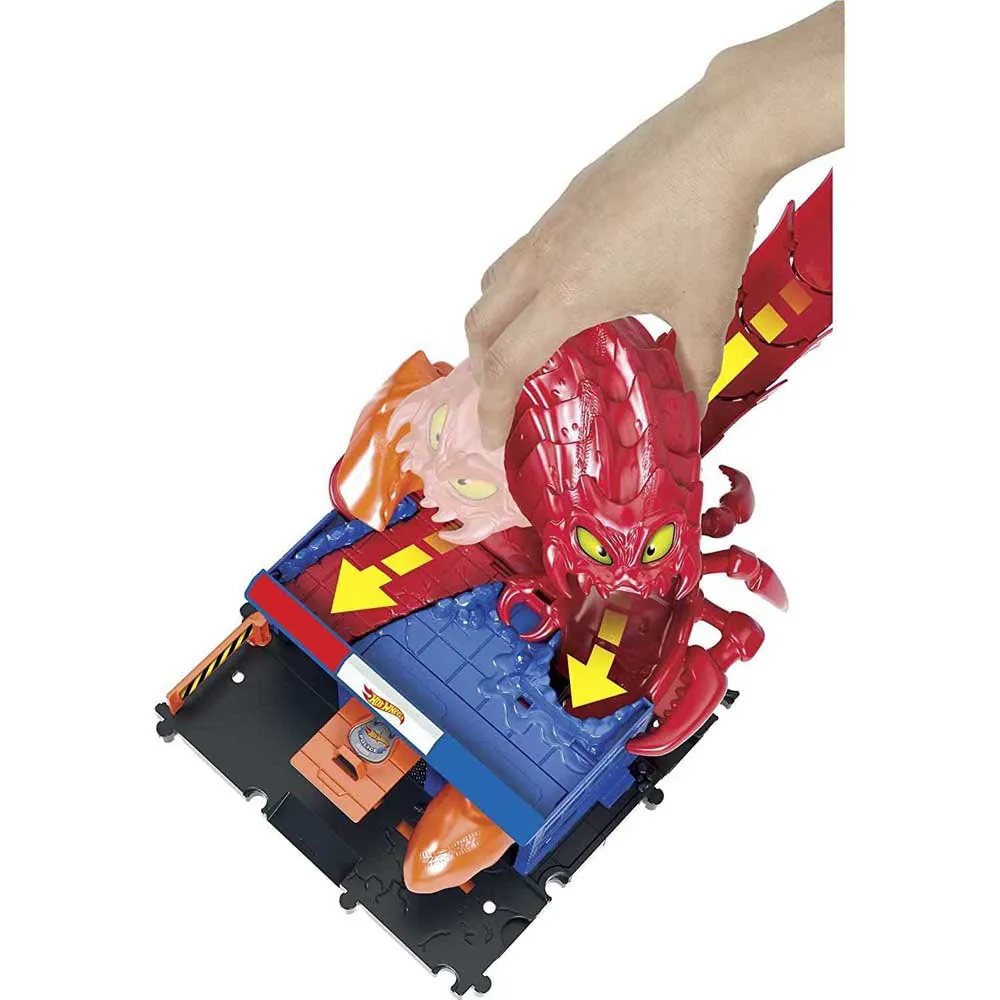 Hot Wheels City Nemésis Escorpión Comisaría De Policía Pistas Para Coches 3 Hot Wheels City Nemésis Escorpión Comisaría De Policía Pistas Para Coches - Imagen 3