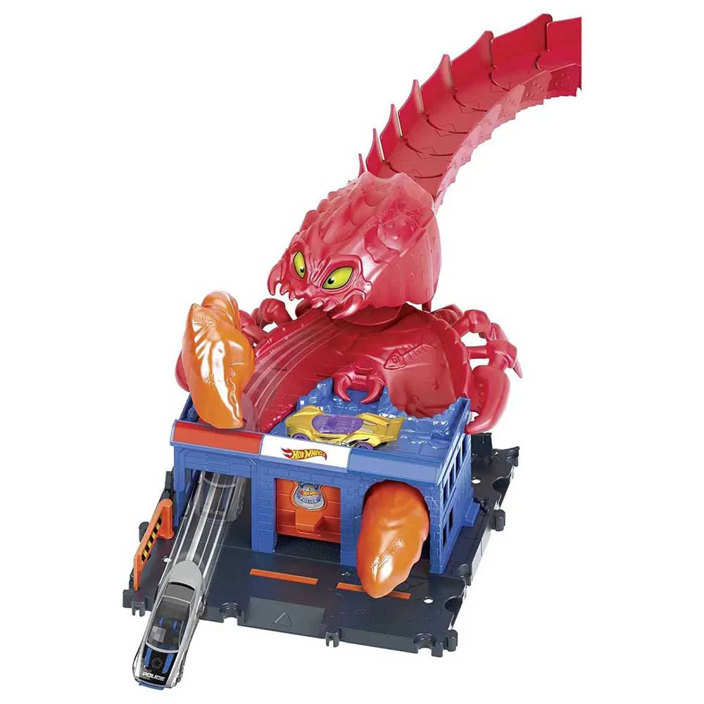 Hot Wheels City Nemésis Escorpión Comisaría De Policía Pistas Para Coches 1 Hot Wheels City Nemésis Escorpión Comisaría De Policía Pistas Para Coches