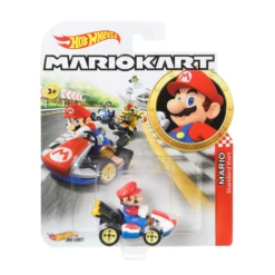 Hot Wheels Coche Mario Kart Modelo Mario Coche De Juguete -Niños Juguetes Tienda hot wheels coche mario kart modelo mario coche de juguete 3