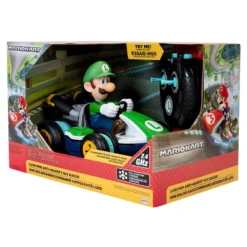 JAKKS PACIFIC Coche Teledirigido Mario Kart Luigi -Niños Juguetes Tienda jakks pacific coche teledirigido mario kart luigi 5