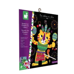 Janod Arte Scratch Gráficos -Niños Juguetes Tienda janod arte scratch graficos 7