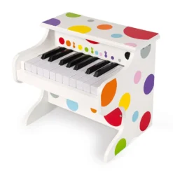 Janod Confetti Mi Primer Piano Electrónico -Niños Juguetes Tienda janod confetti mi primer piano electronico 4