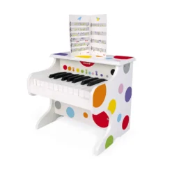 Janod Confetti Mi Primer Piano Electrónico -Niños Juguetes Tienda janod confetti mi primer piano electronico 5