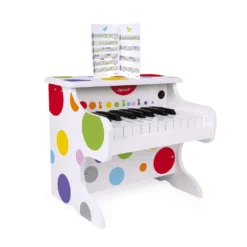 Janod Confetti Mi Primer Piano Electrónico -Niños Juguetes Tienda janod confetti mi primer piano electronico 6