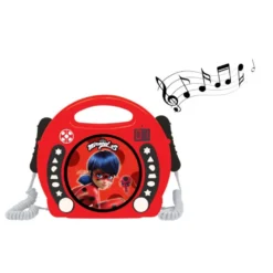 LEXIBOOK Karaoke Ladybug CD Player -Niños Juguetes Tienda lexibook karaoke ladybug cd player 2