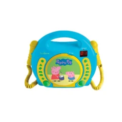 LEXIBOOK Reproductor CD Peppa Pig Rcdk100Pp -Niños Juguetes Tienda lexibook reproductor cd peppa pig rcdk100pp 3