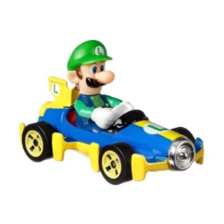 Mattel Games Coche Mario Kart Modelo Luigi Coche De Juguete -Niños Juguetes Tienda mattel games coche mario kart modelo luigi coche de juguete 2