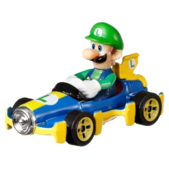 Mattel Games Coche Mario Kart Modelo Luigi Coche De Juguete
