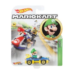 Mattel Games Coche Mario Kart Modelo Luigi Coche De Juguete -Niños Juguetes Tienda mattel games coche mario kart modelo luigi coche de juguete 3