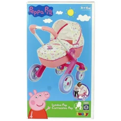 SMOBY Peppa Pig Cochecito Pop Pram 5 SMOBY Peppa Pig Cochecito Pop Pram -Niños Juguetes Tienda smoby peppa pig cochecito pop pram 2