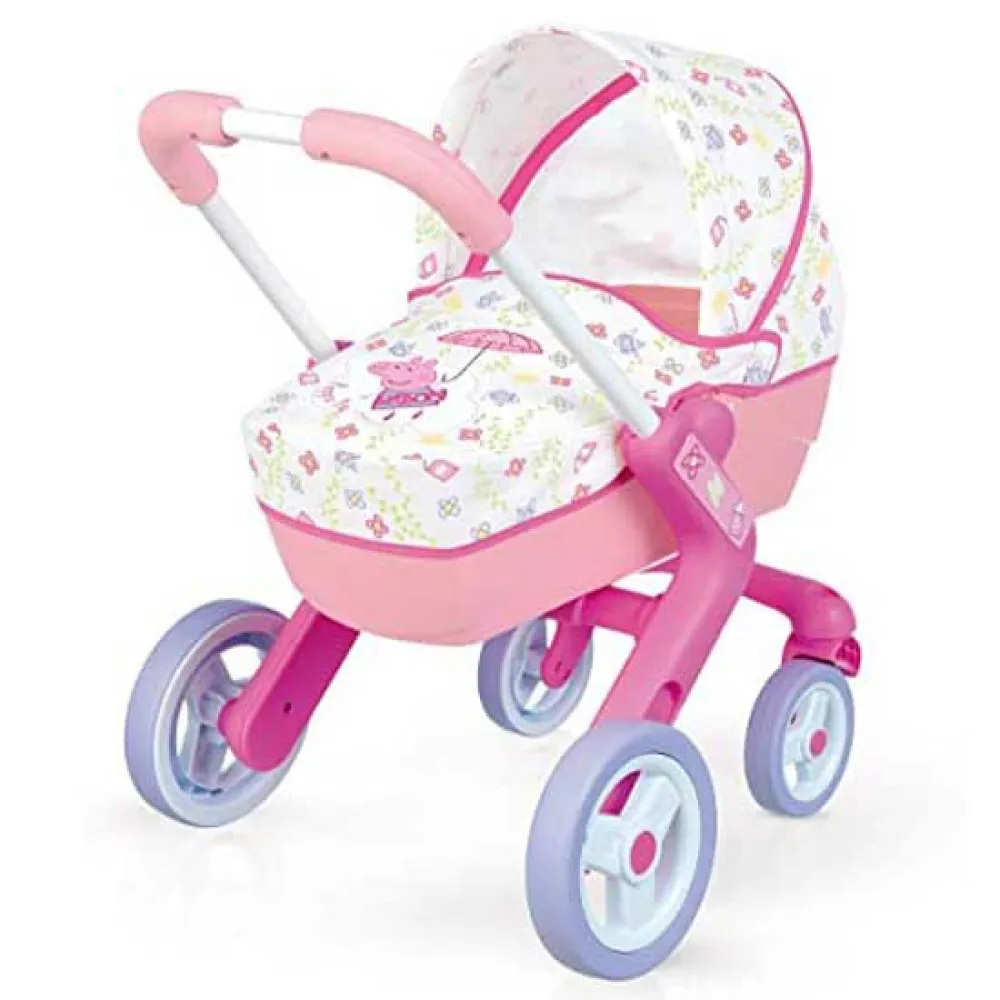 SMOBY Peppa Pig Cochecito Pop Pram 1 SMOBY Peppa Pig Cochecito Pop Pram
