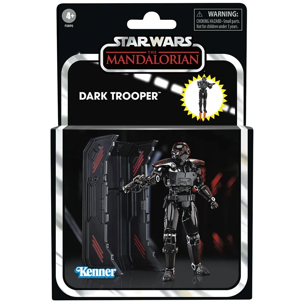 STAR WARS Figura La Colección Vintage Dark Trooper 1 STAR WARS Figura La Colección Vintage Dark Trooper