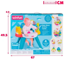 Winfun Centro Actividades Con Asiento -Niños Juguetes Tienda winfun centro actividades con asiento 6