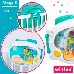 Winfun Proyector De Fondo Marino Para Bebés -Niños Juguetes Tienda winfun proyector de fondo marino para bebes 3