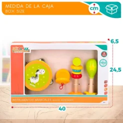 Instrumentos Musicales De Madera -Niños Juguetes Tienda woomax instrumentos musicales de madera 5