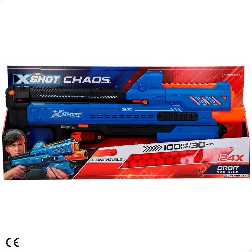 X-Shot Pistola Lanzadora De Dardos Chaos Orbit 6 X-Shot Pistola Lanzadora De Dardos Chaos Orbit - Imagen 6