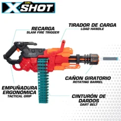 X-Shot Pistola Lanzadora De Dardos Excel Crusher -Niños Juguetes Tienda x shot pistola lanzadora de dardos excel crusher 2