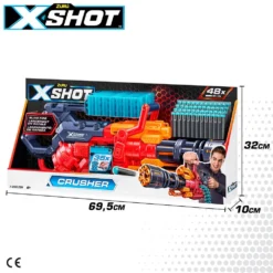 X-Shot Pistola Lanzadora De Dardos Excel Crusher -Niños Juguetes Tienda x shot pistola lanzadora de dardos excel crusher 6